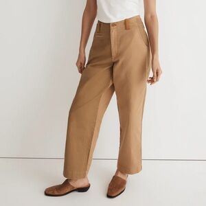 Madewell Colorblock Relaxed Pants in (Re)generative Chino